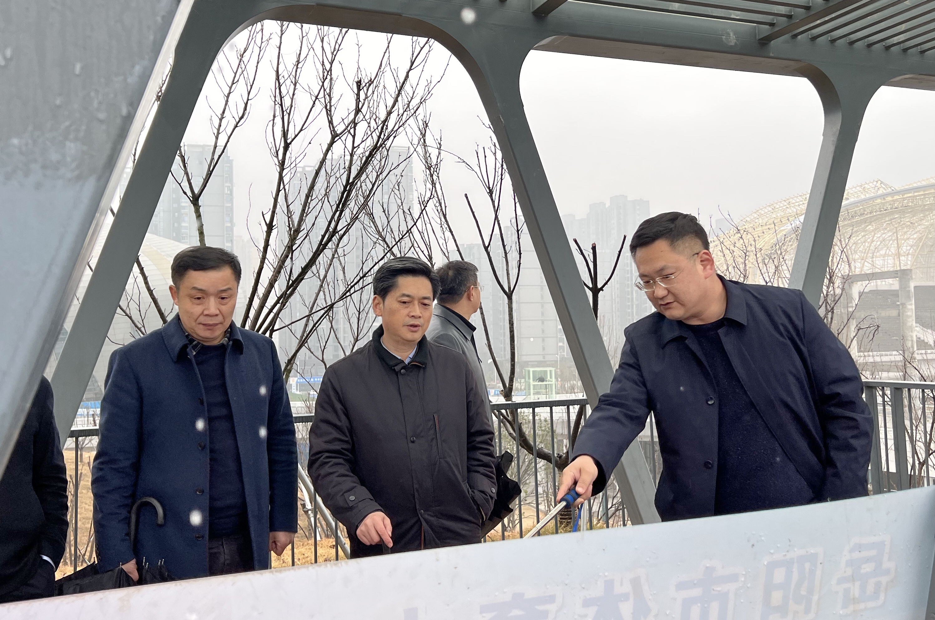 1月24日下午，趙岳平率隊調研省運會場館建設工作.jpg